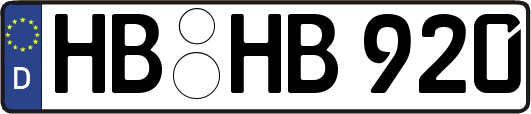 HB-HB920