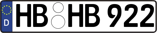 HB-HB922
