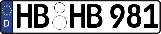 HB-HB981