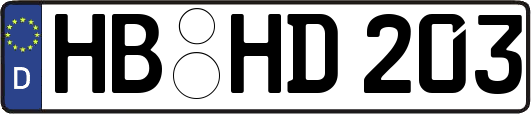 HB-HD203