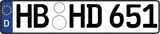 HB-HD651