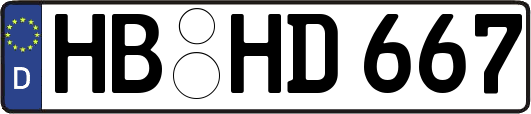 HB-HD667