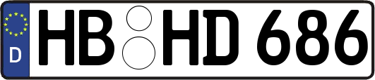 HB-HD686