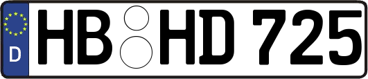 HB-HD725