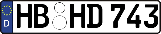 HB-HD743