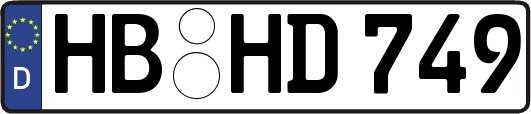 HB-HD749
