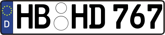HB-HD767