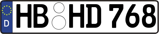 HB-HD768