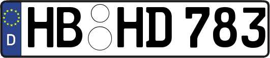 HB-HD783