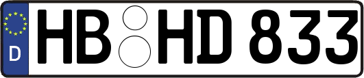 HB-HD833