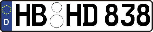 HB-HD838