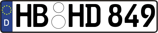 HB-HD849