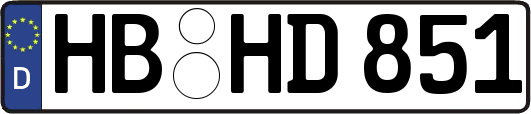 HB-HD851