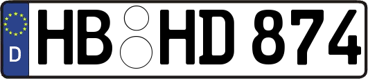 HB-HD874