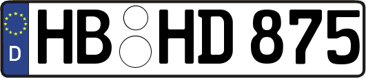 HB-HD875