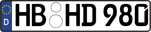 HB-HD980