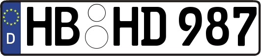 HB-HD987