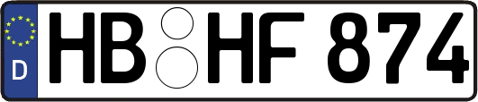 HB-HF874