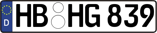 HB-HG839