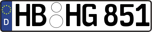 HB-HG851