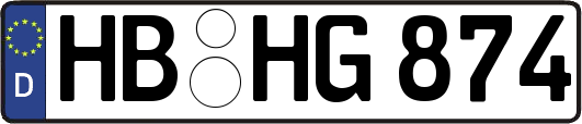 HB-HG874