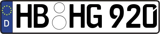 HB-HG920
