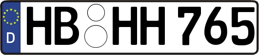 HB-HH765
