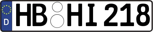 HB-HI218
