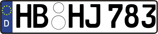 HB-HJ783