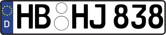 HB-HJ838