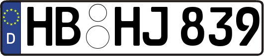 HB-HJ839