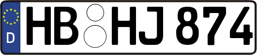 HB-HJ874