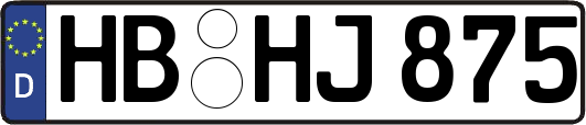 HB-HJ875
