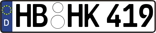 HB-HK419