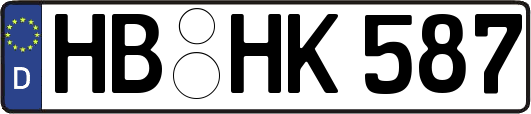HB-HK587