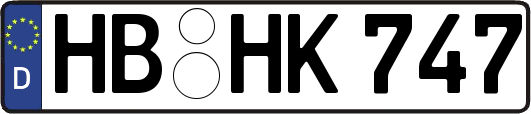 HB-HK747