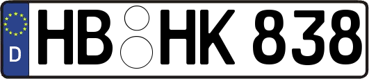 HB-HK838