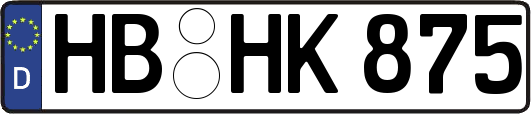 HB-HK875