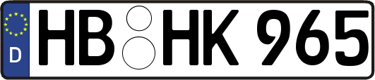 HB-HK965