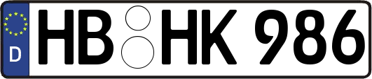 HB-HK986
