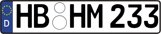 HB-HM233