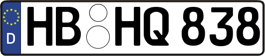 HB-HQ838