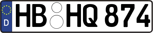HB-HQ874