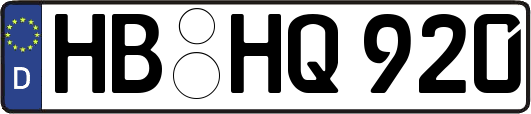 HB-HQ920