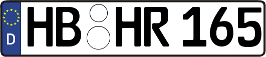 HB-HR165