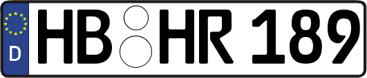 HB-HR189