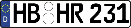 HB-HR231
