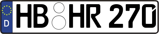 HB-HR270