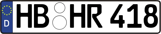 HB-HR418