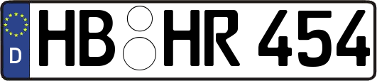HB-HR454